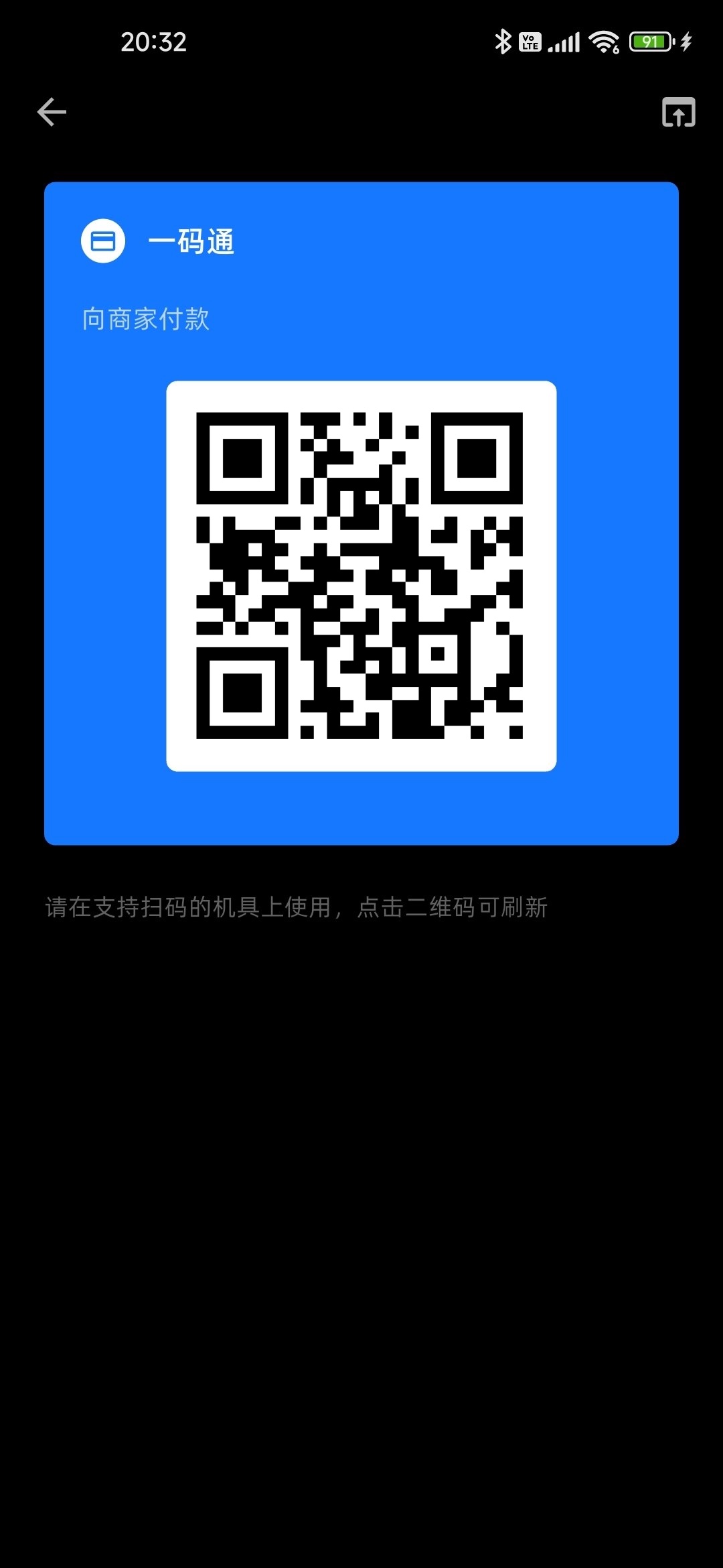 支付功能截图